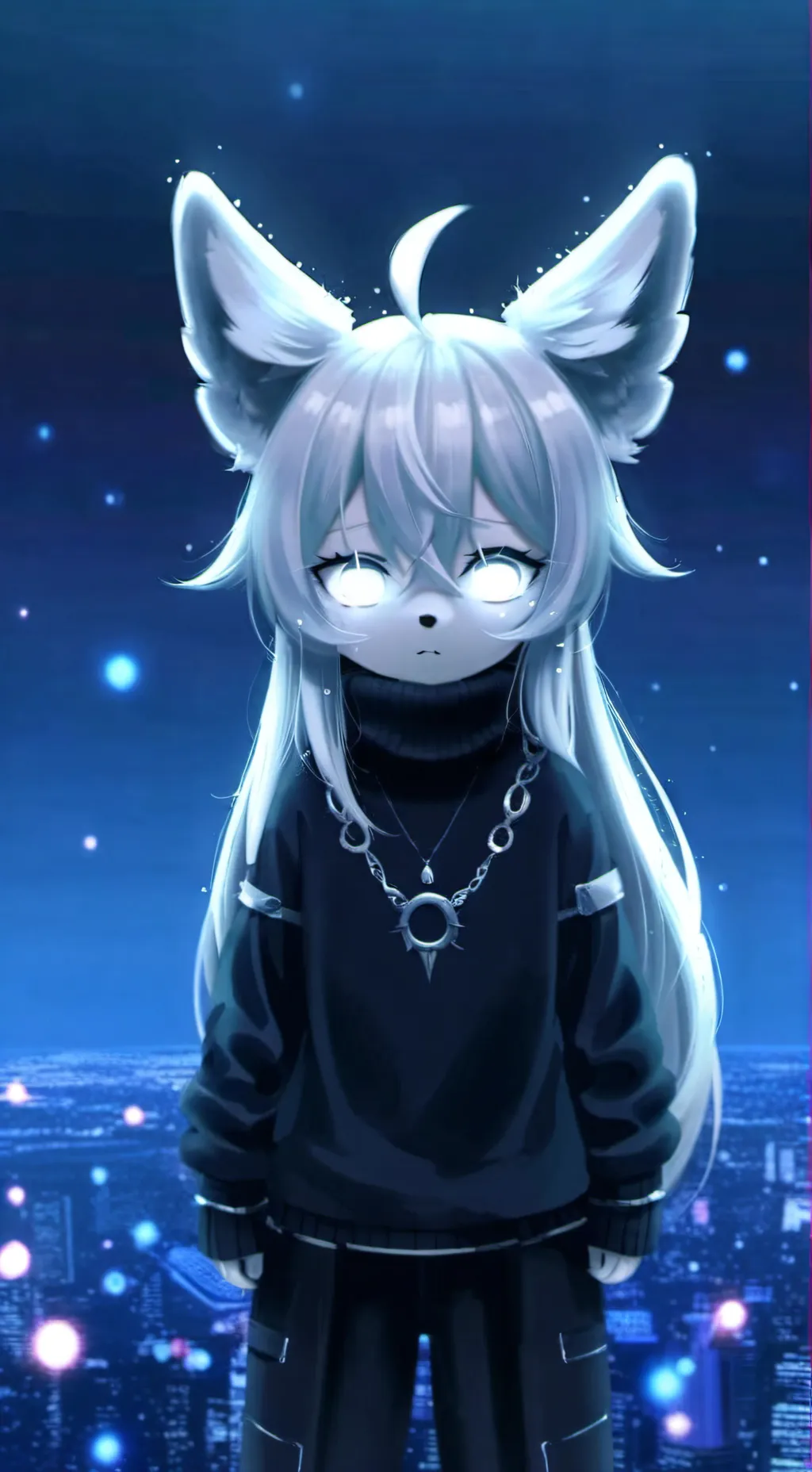 ai character: Dan Da Dan background