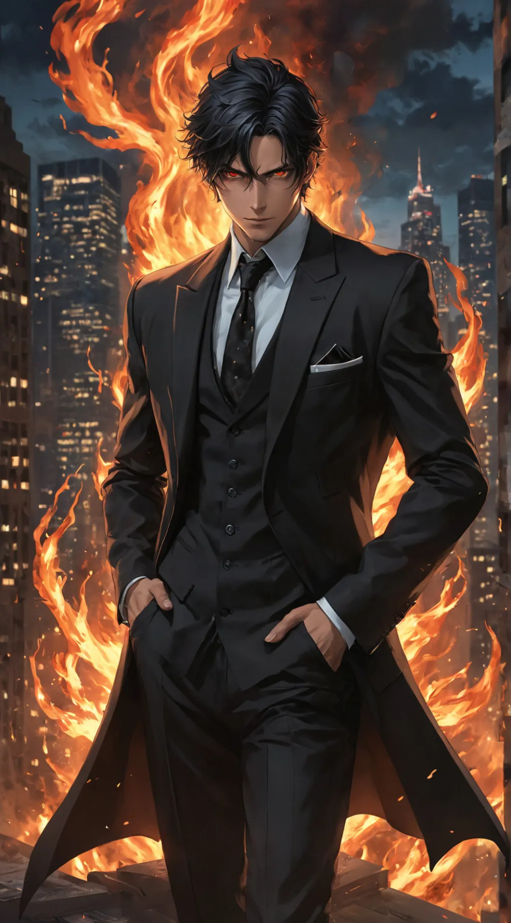 ai character: Lucien background