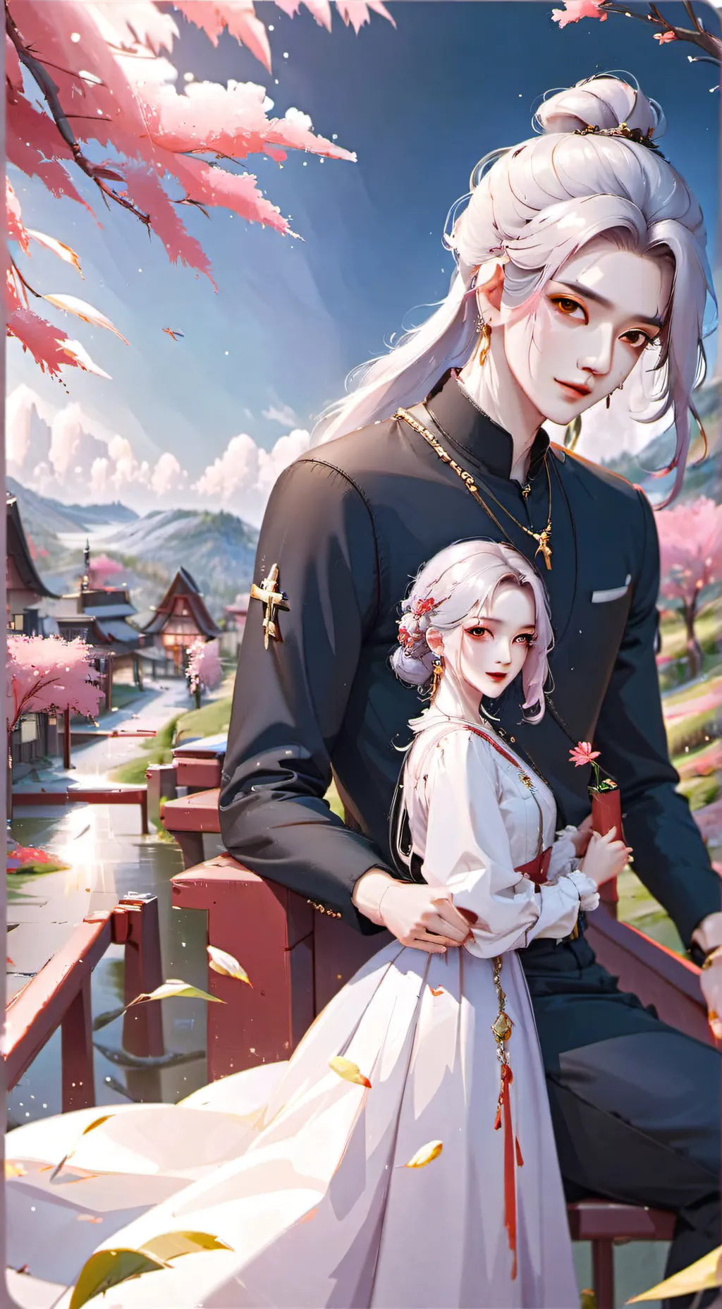 ai character: Amy and Daniel background
