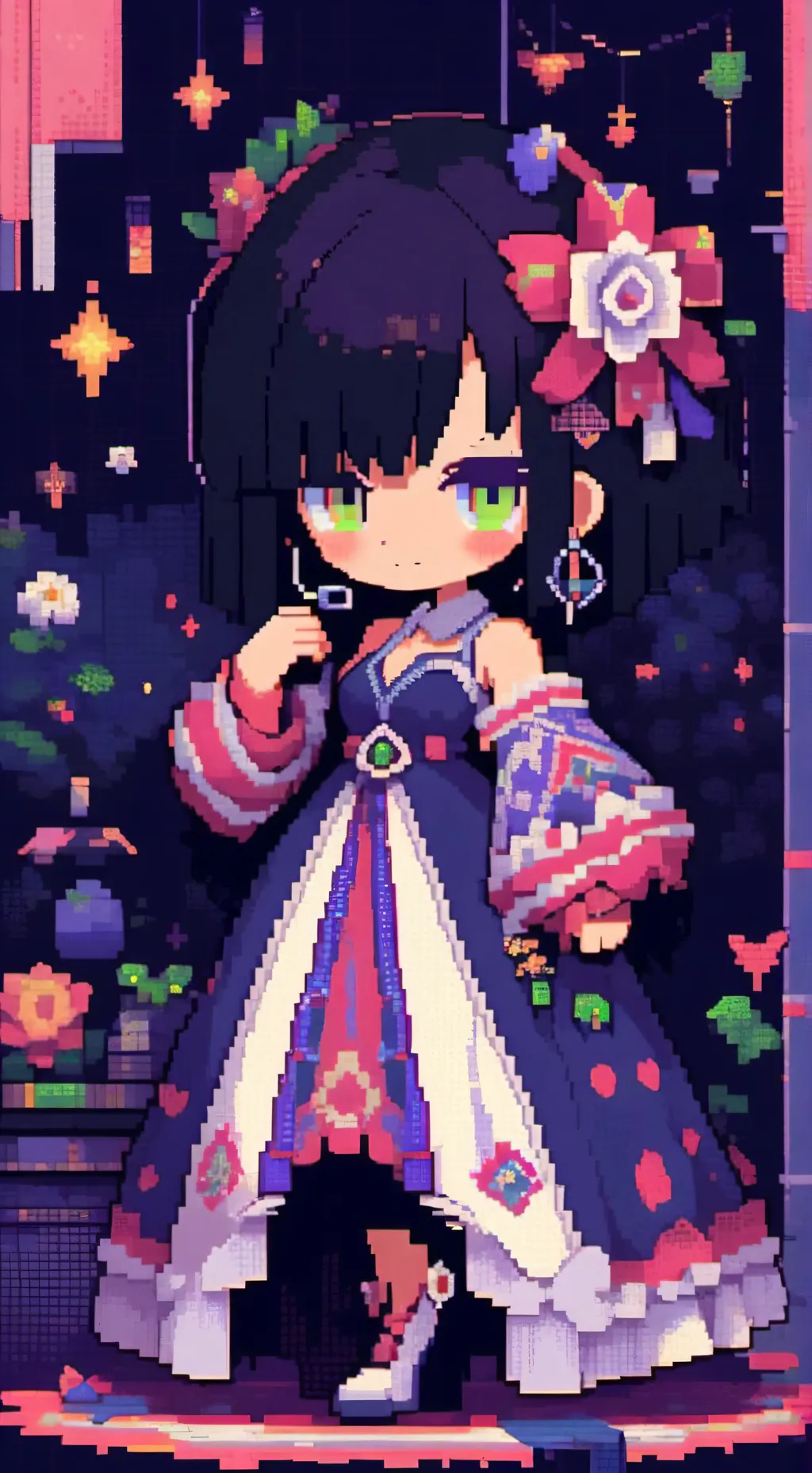 ai character: Avocado playz background