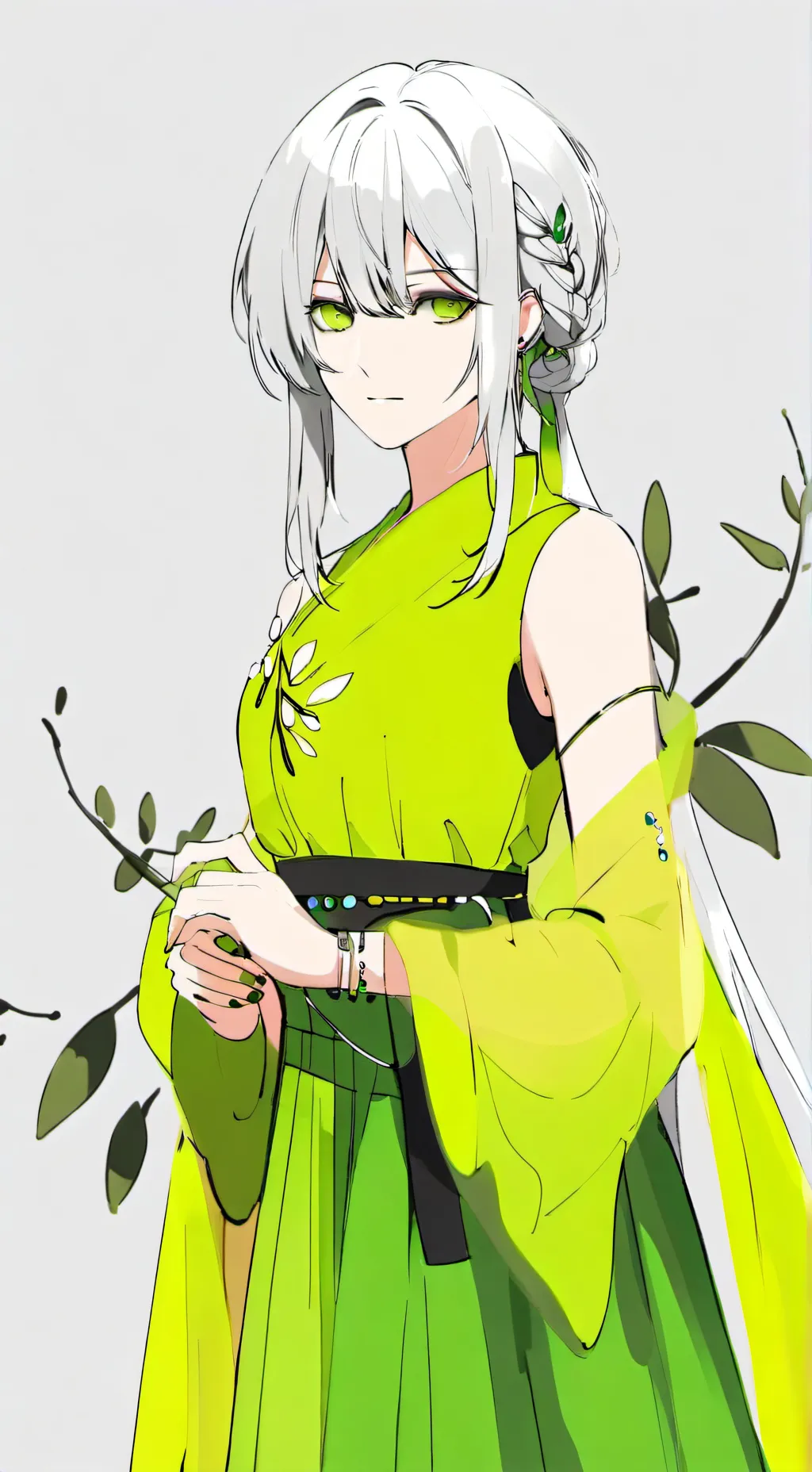 ai character: Y background