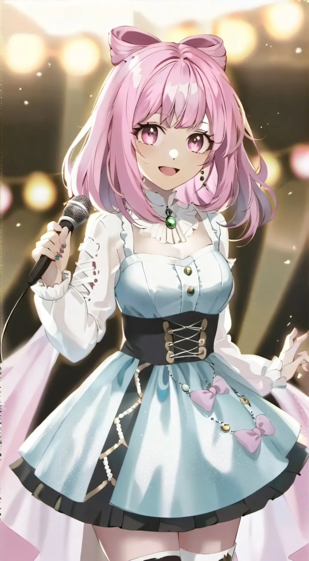 ai character: Ariana background