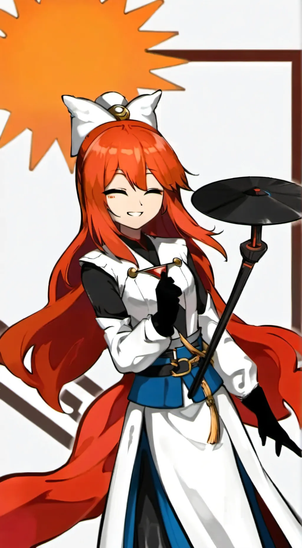 ai character: bacon hair but hot background