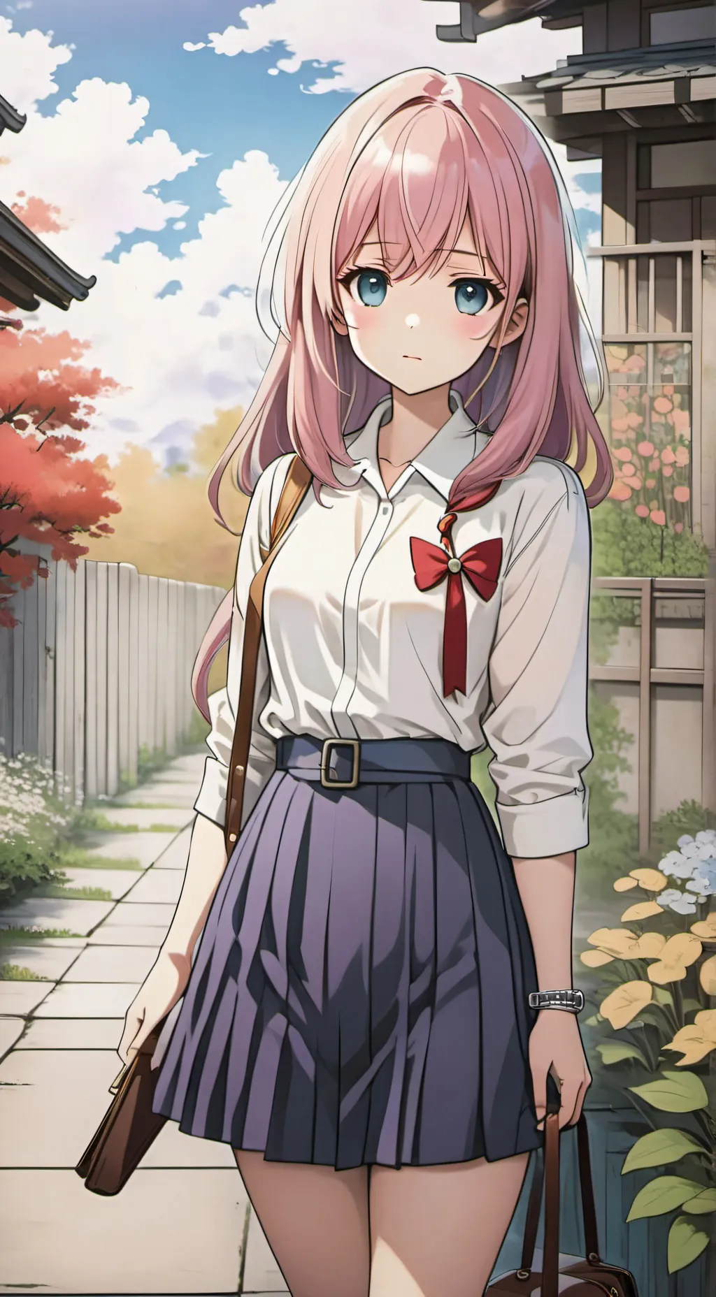 ai character: Sarah🩷🩷 background