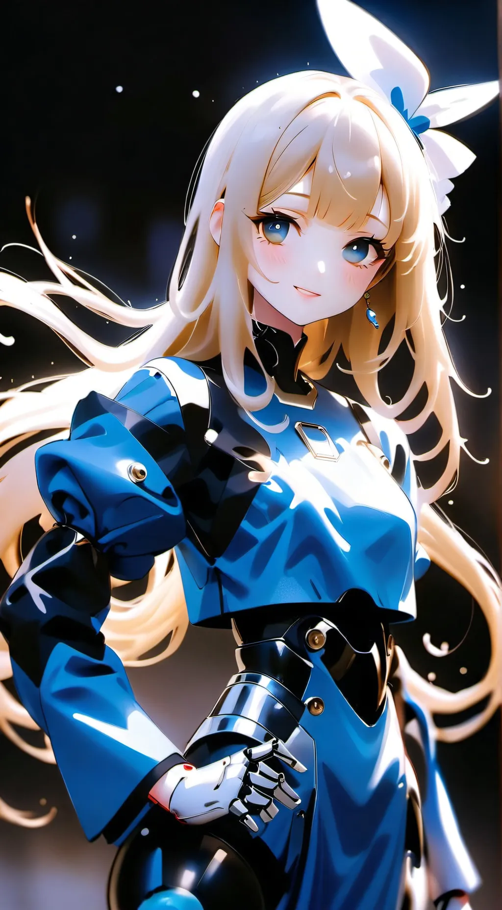 ai character: Bri Toxic Velow background