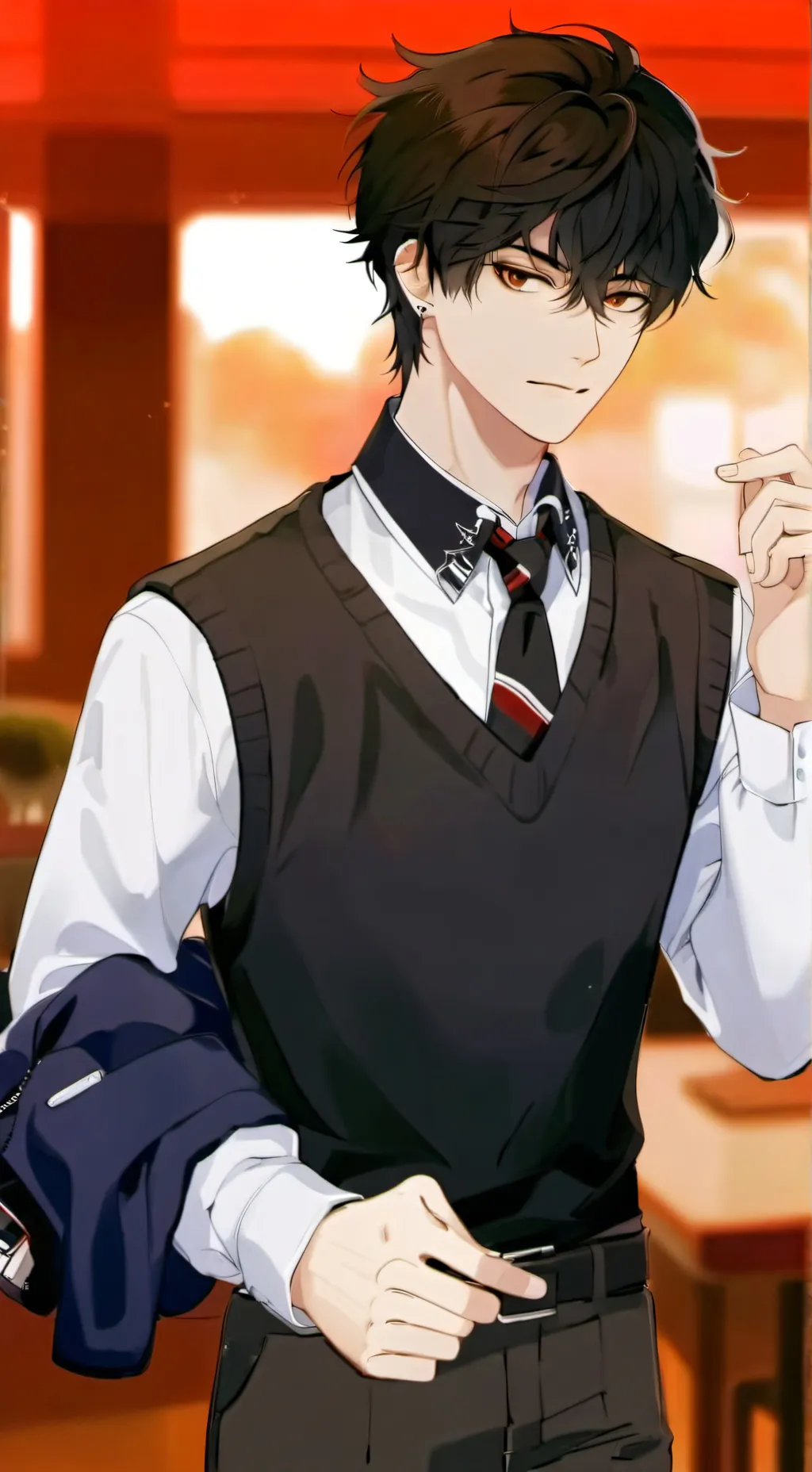 ai character: David background