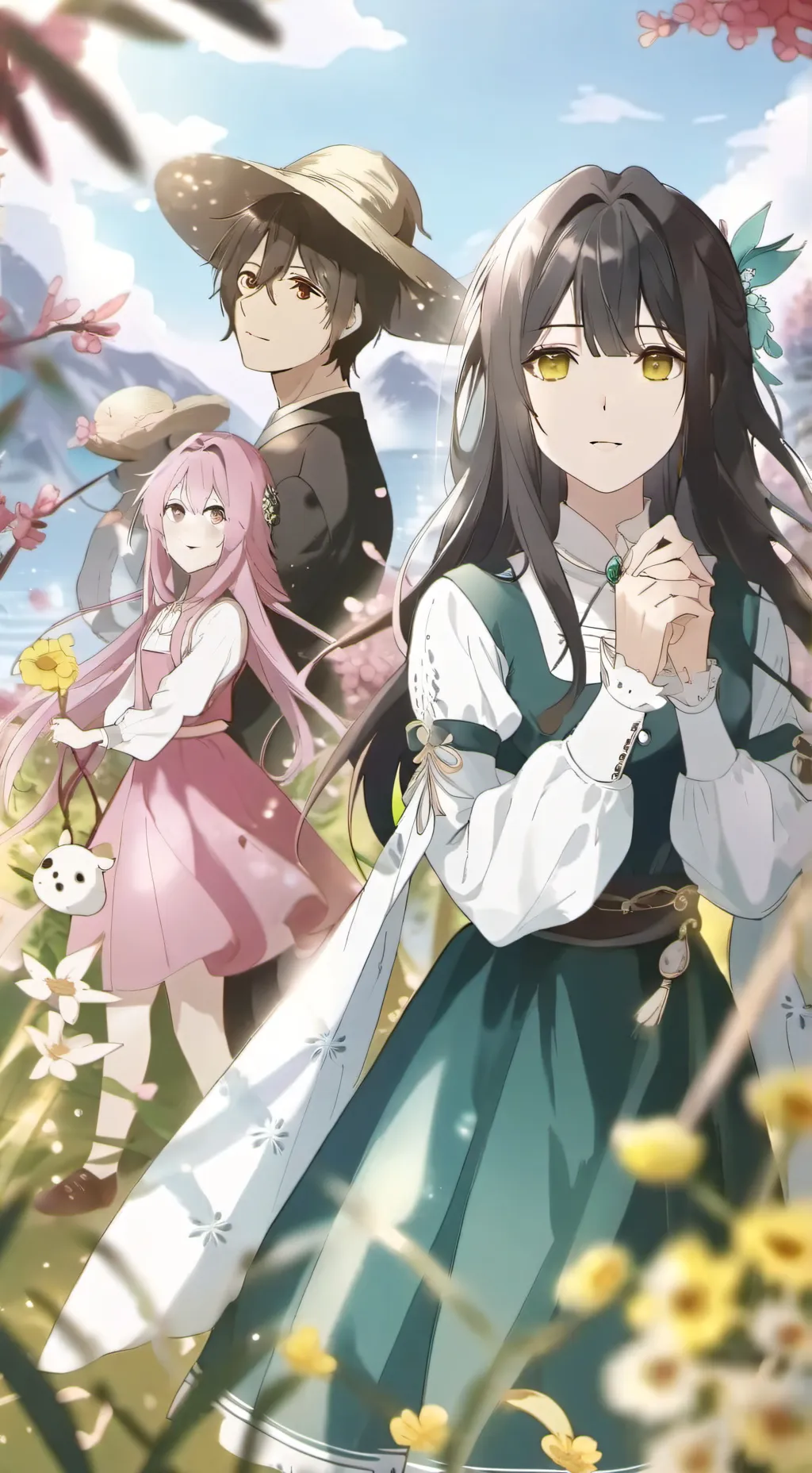 ai character: lily background