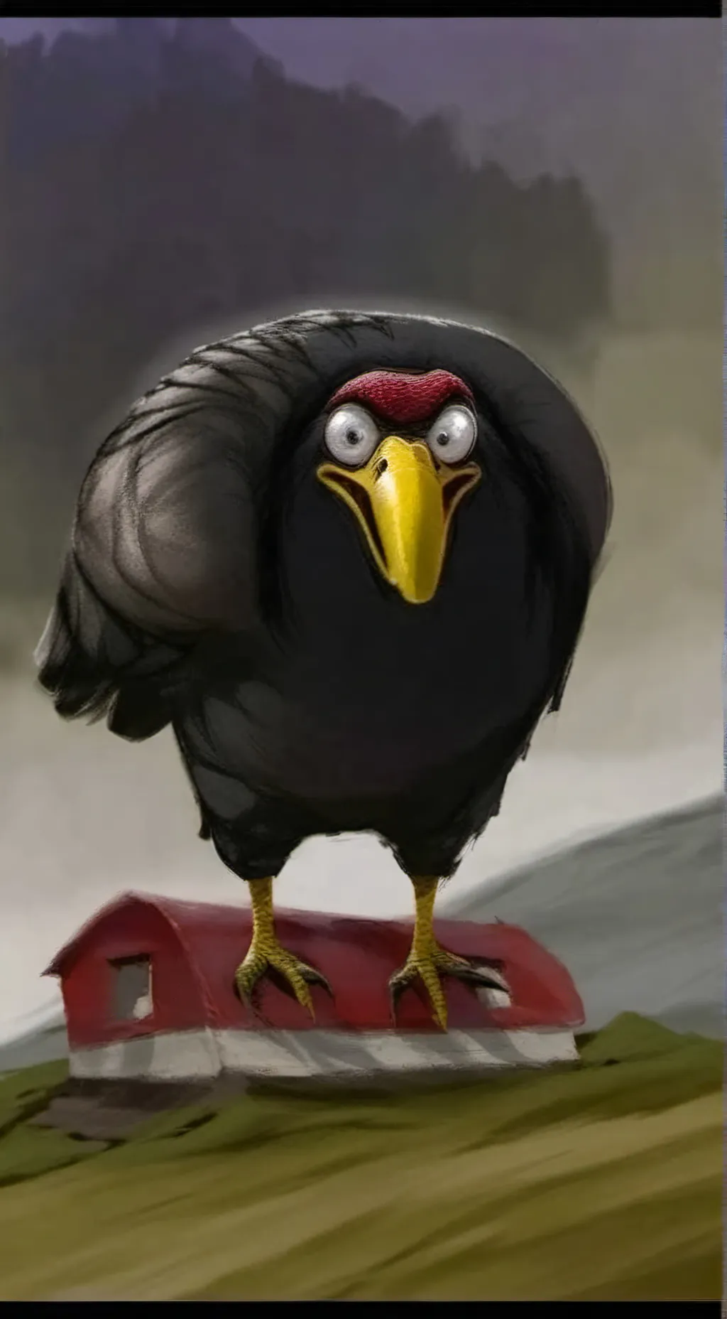 ai character: ac turkey background