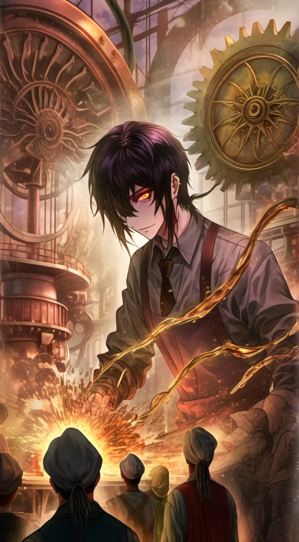 ai character: Liam Verent background
