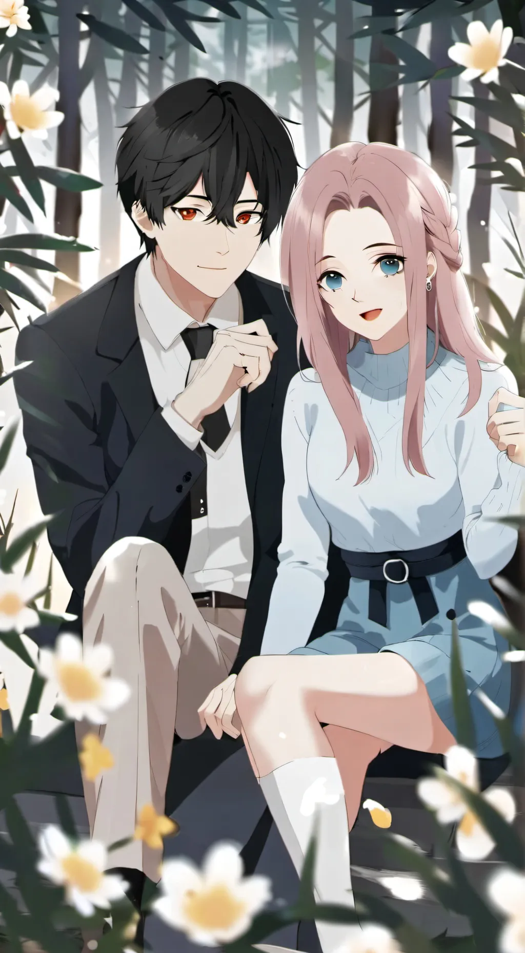 ai character: вика background