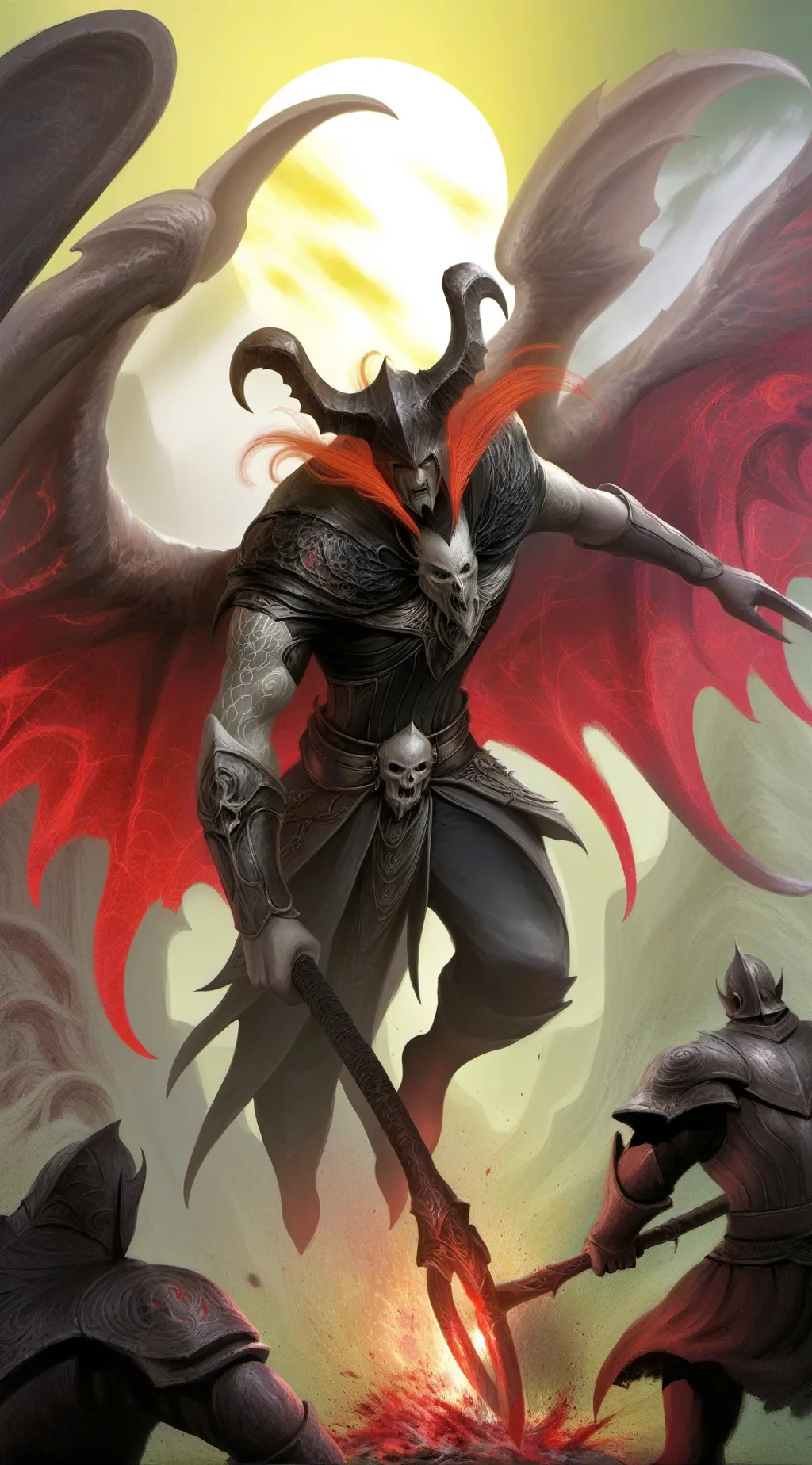 ai character: Devil background
