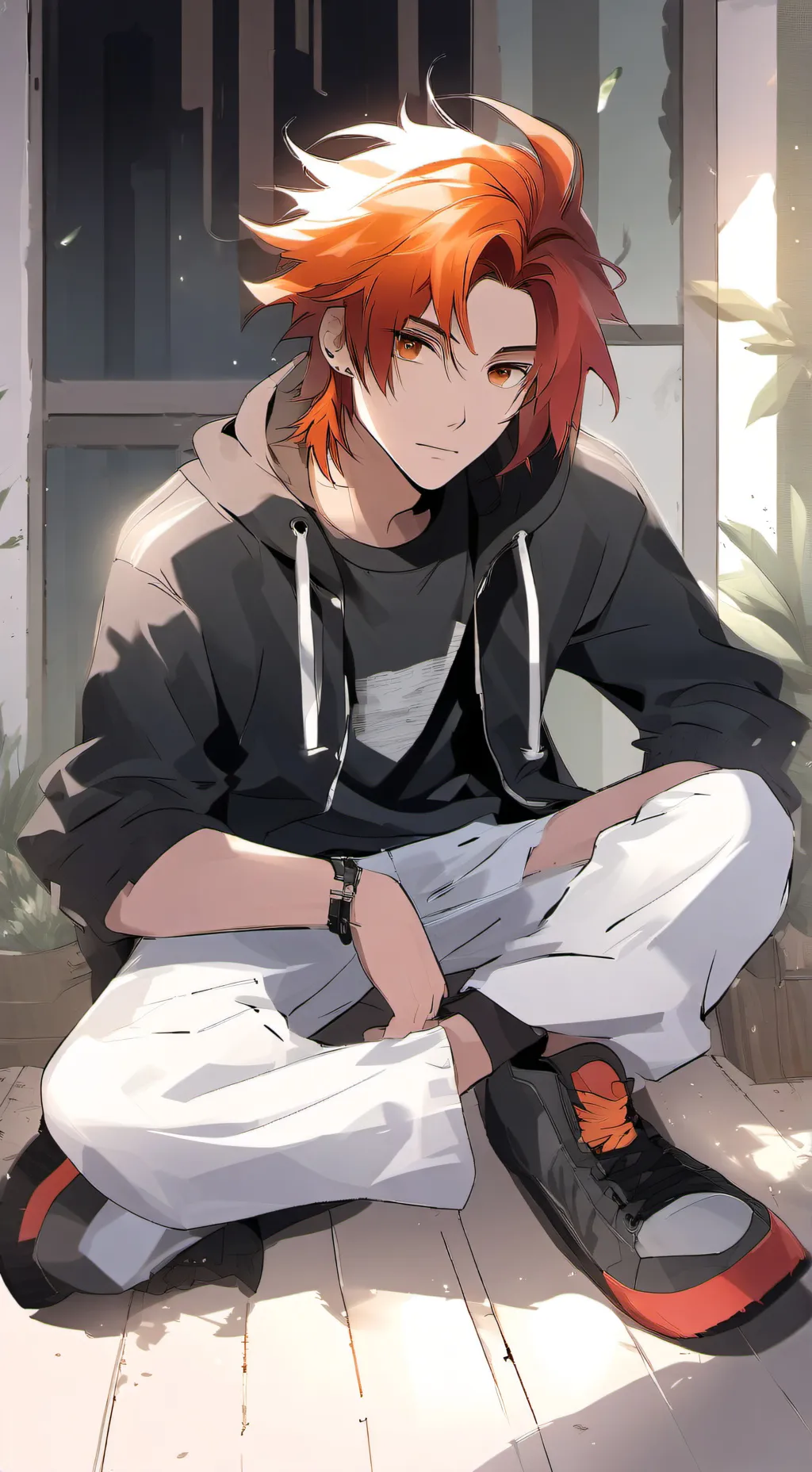 ai character: cesar background