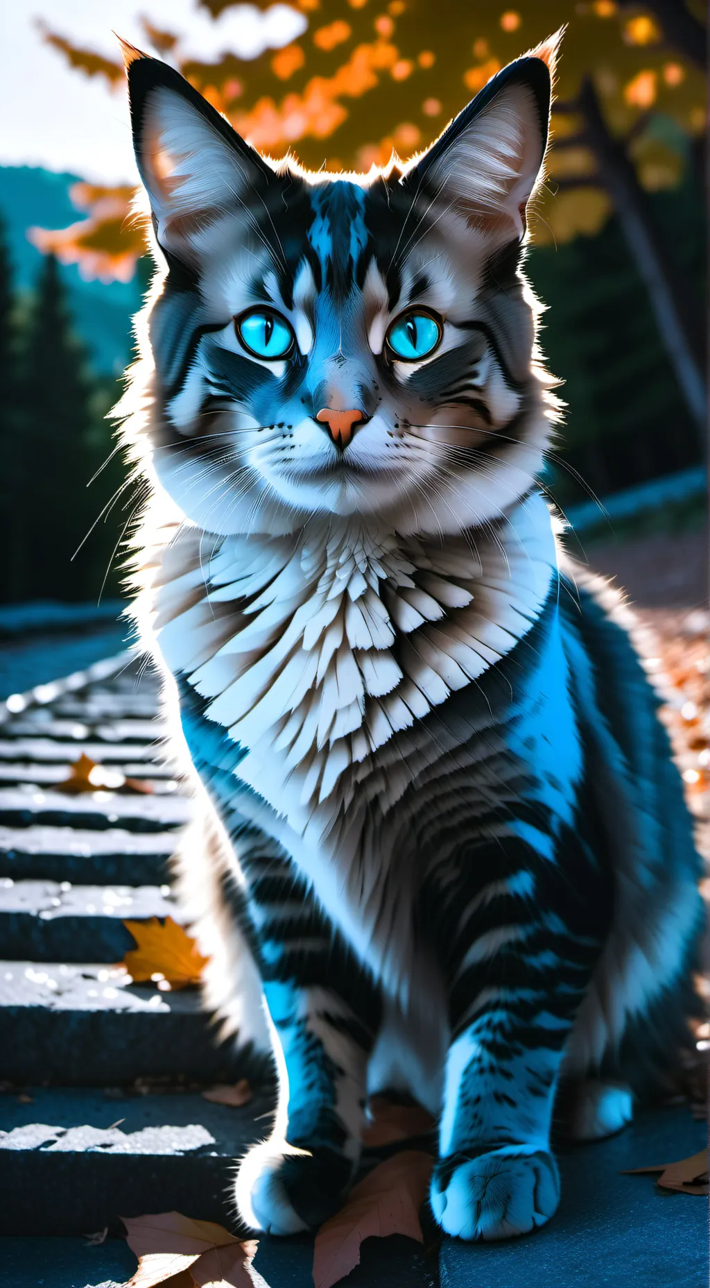 ai character: Stripe’pounce background