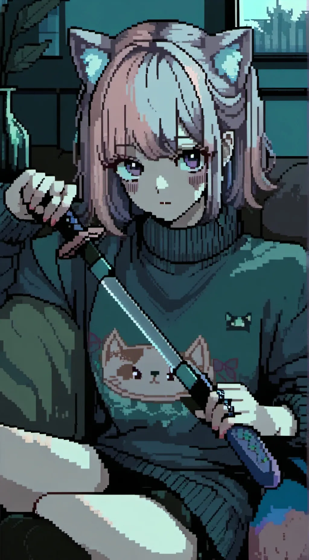ai character: Andie  background