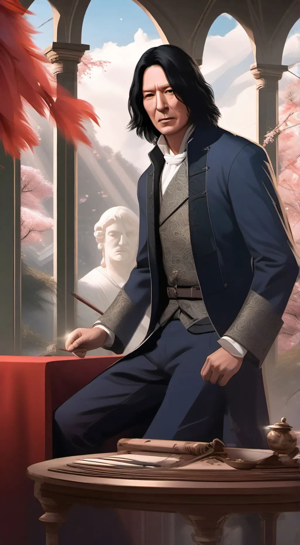 ai character: Северус ♣️ background