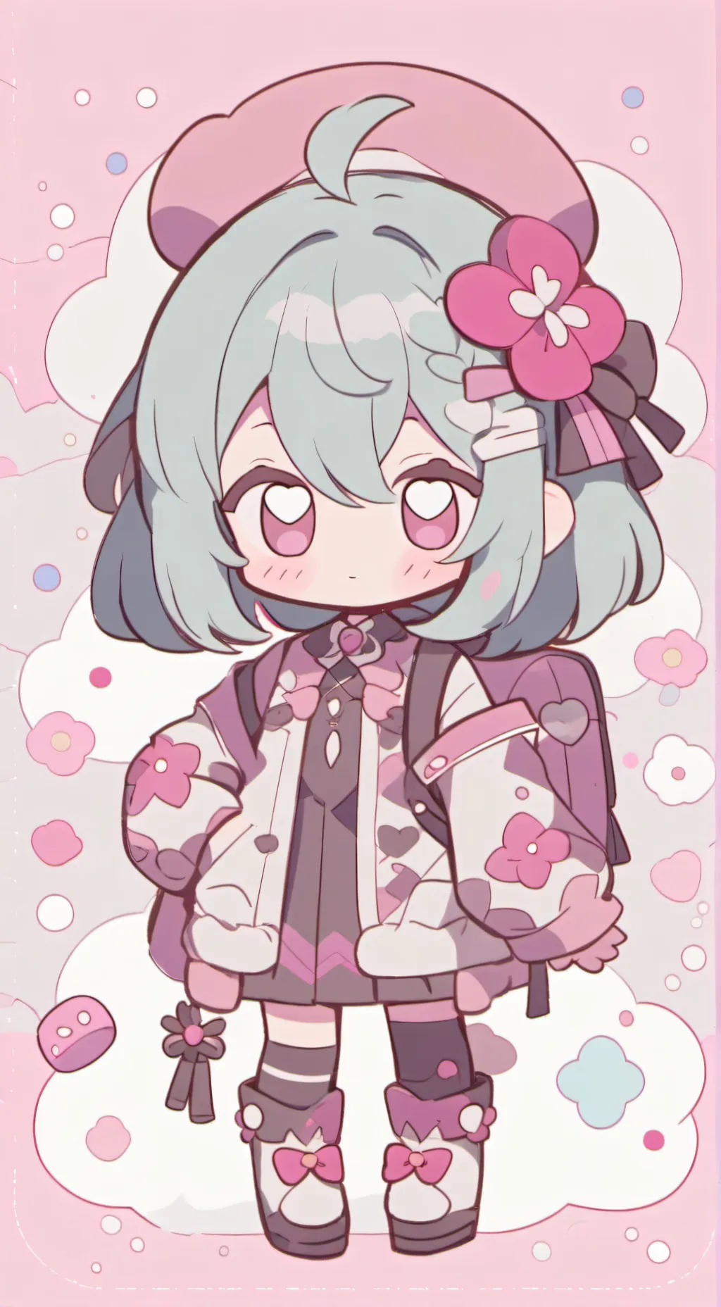 ai character: hi background