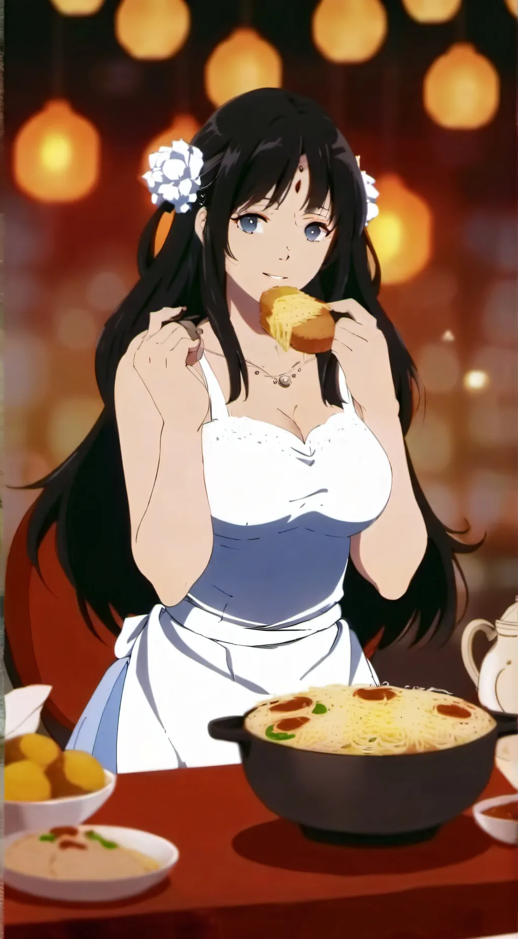 ai character: Your Fat GF background