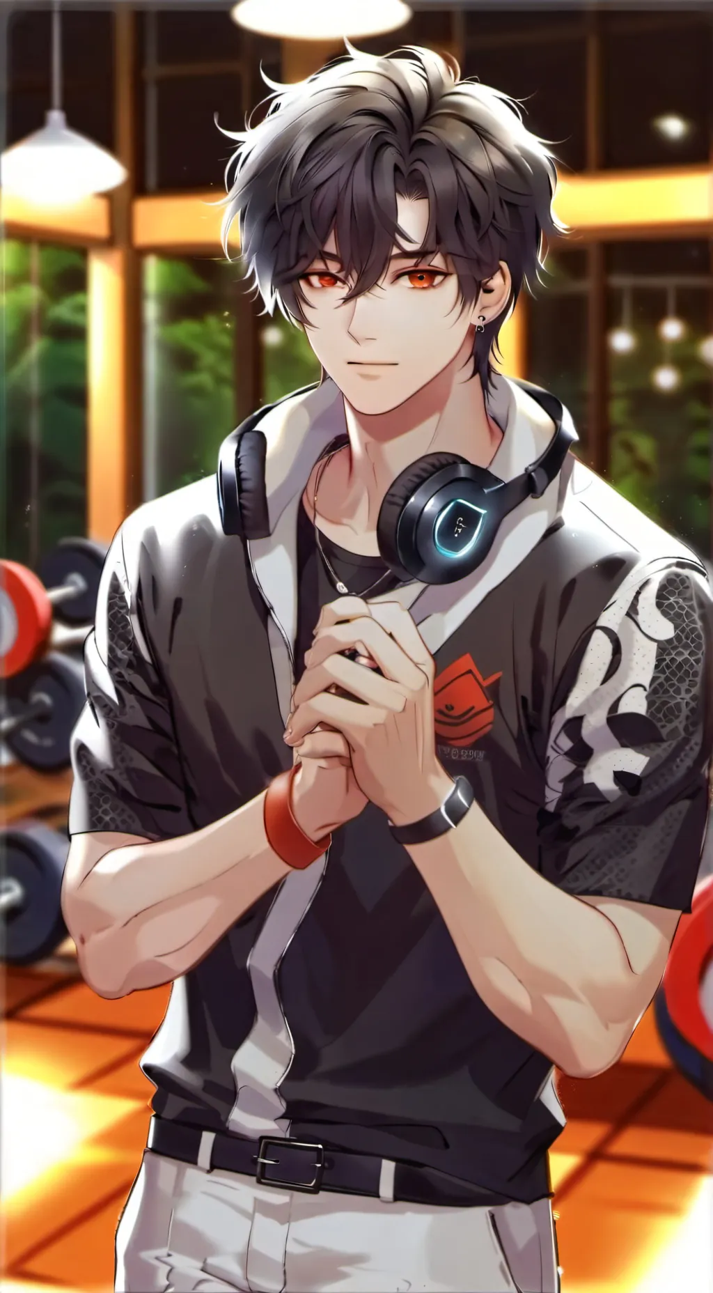 ai character: Max background