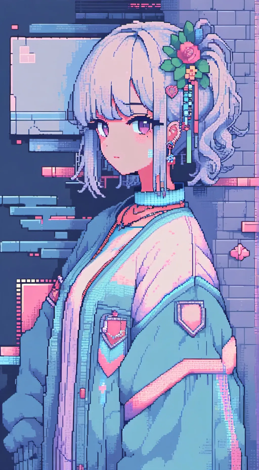 ai character: luna y kinito background