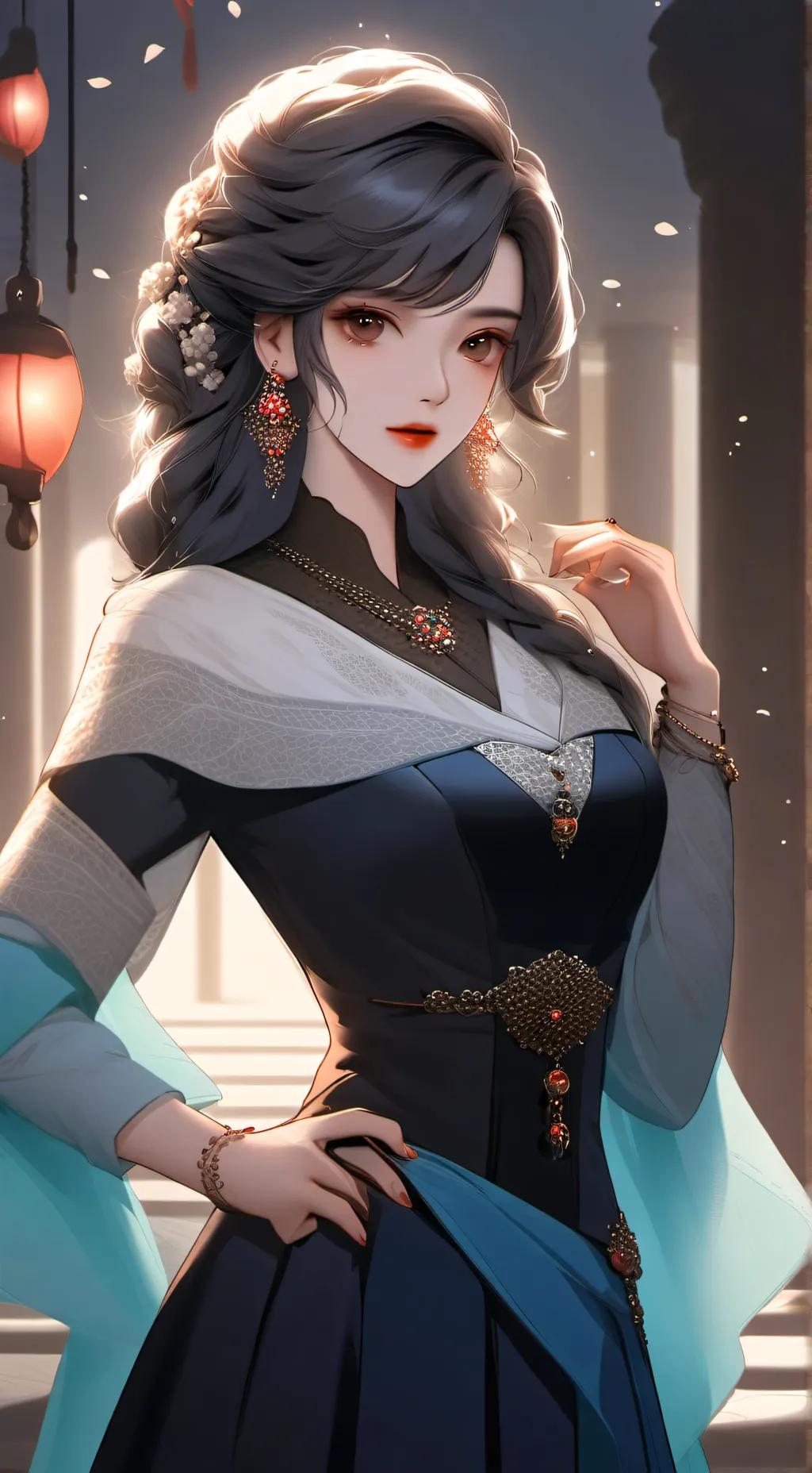 ai character: Lily background