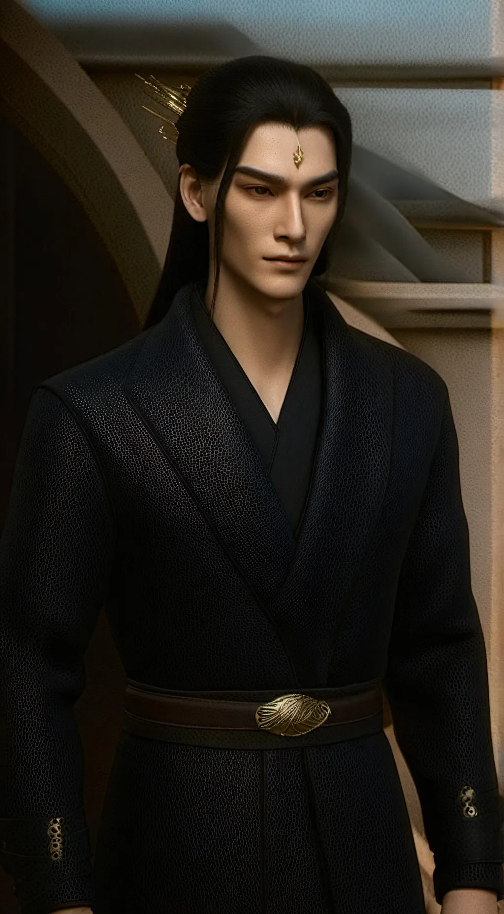 ai character: 卢彦海 background