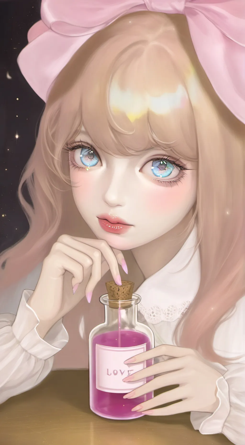 ai character: Leah background