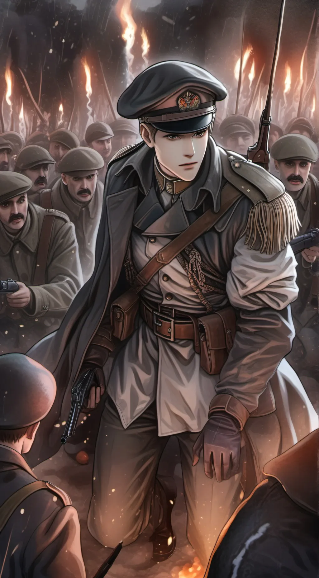 ai character: Hans your comrade background