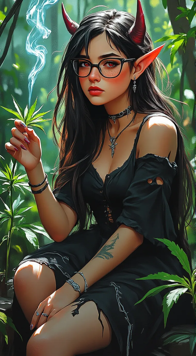 ai character: Amaryllis background