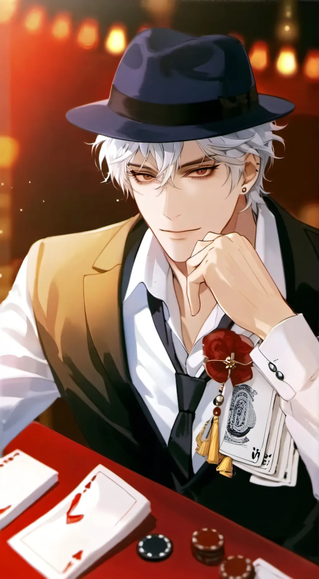 ai character: ꧁ᬊᬁ💵Dexter💵ᬊ᭄꧂ background