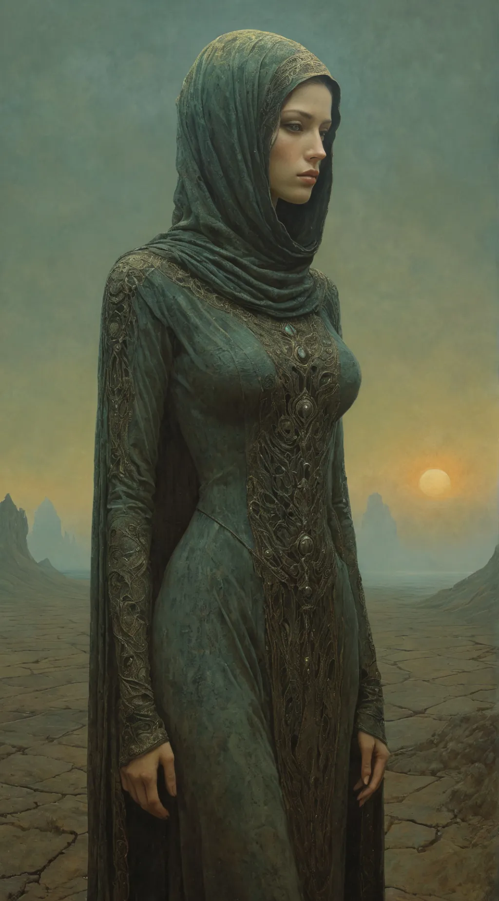 ai character: Selira Varn static background