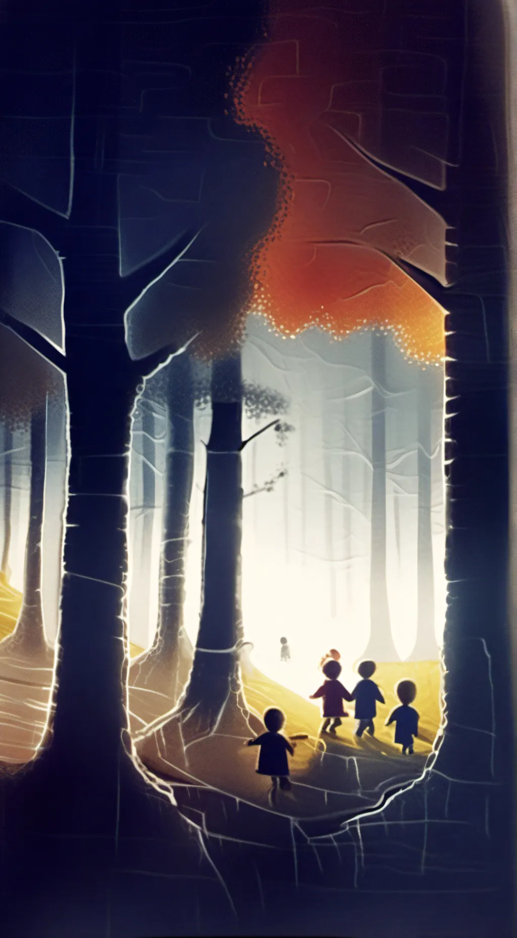 ai character: Kindergarten 2 background