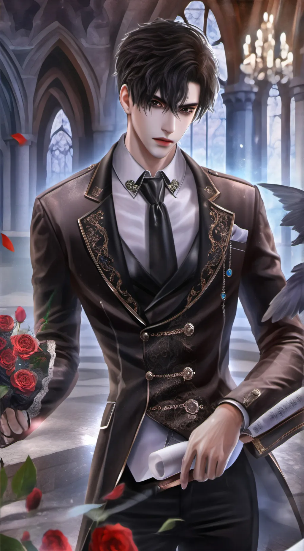 ai character: Carter👾 background