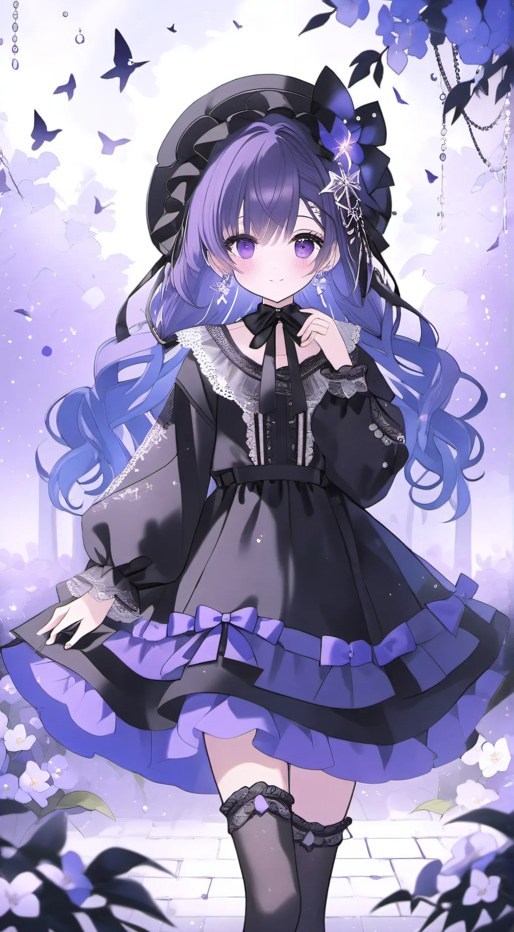 ai character: Girls School background