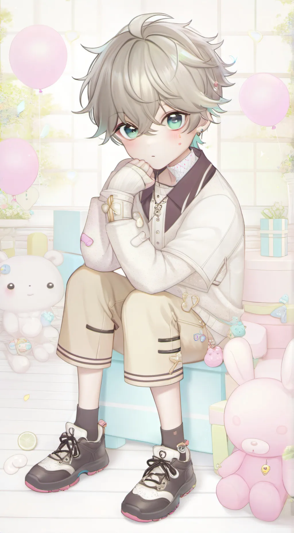 ai character: Lucas background