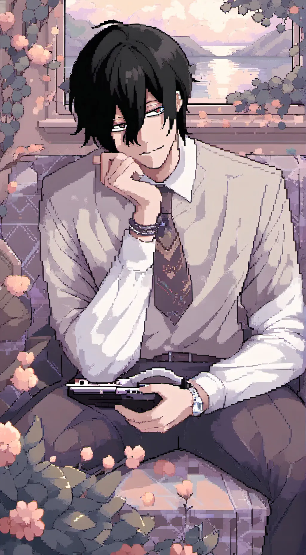 ai character: Aizawa  background