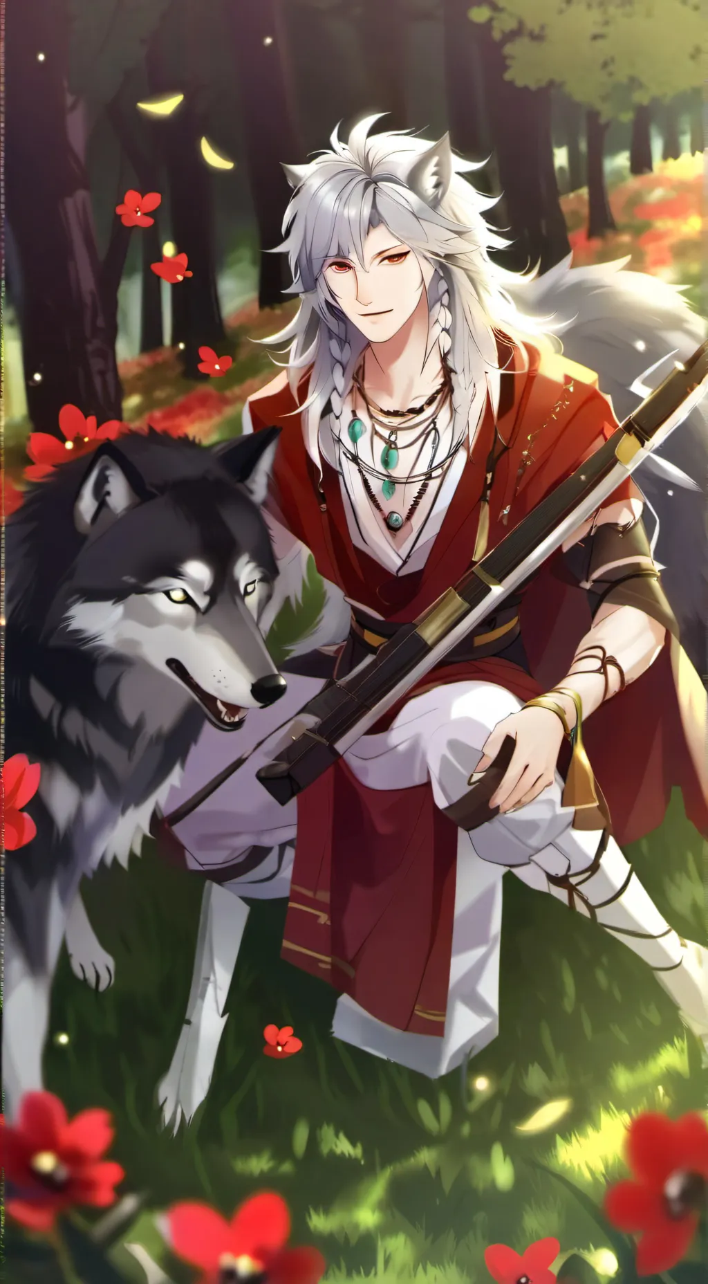 ai character: Beowulf  background