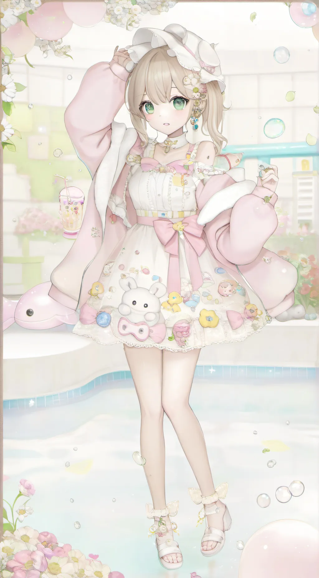 ai character: she knows you like background