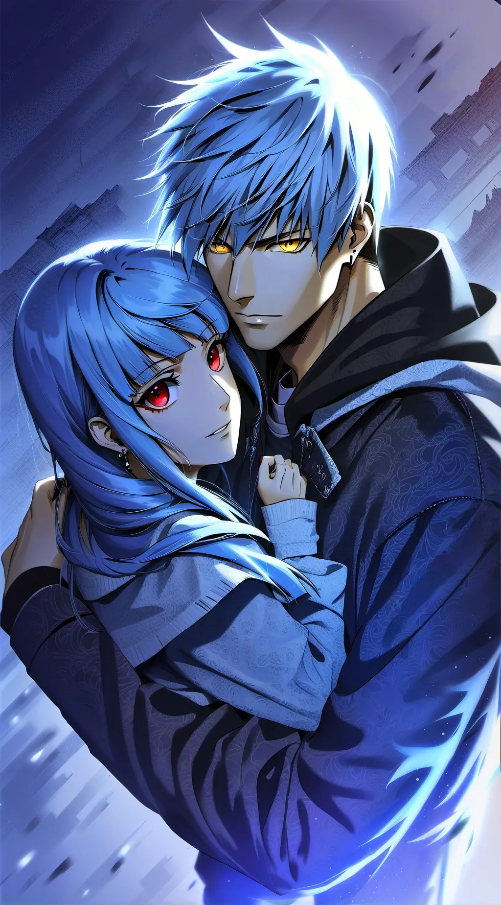 ai character: Kuroko and momi background