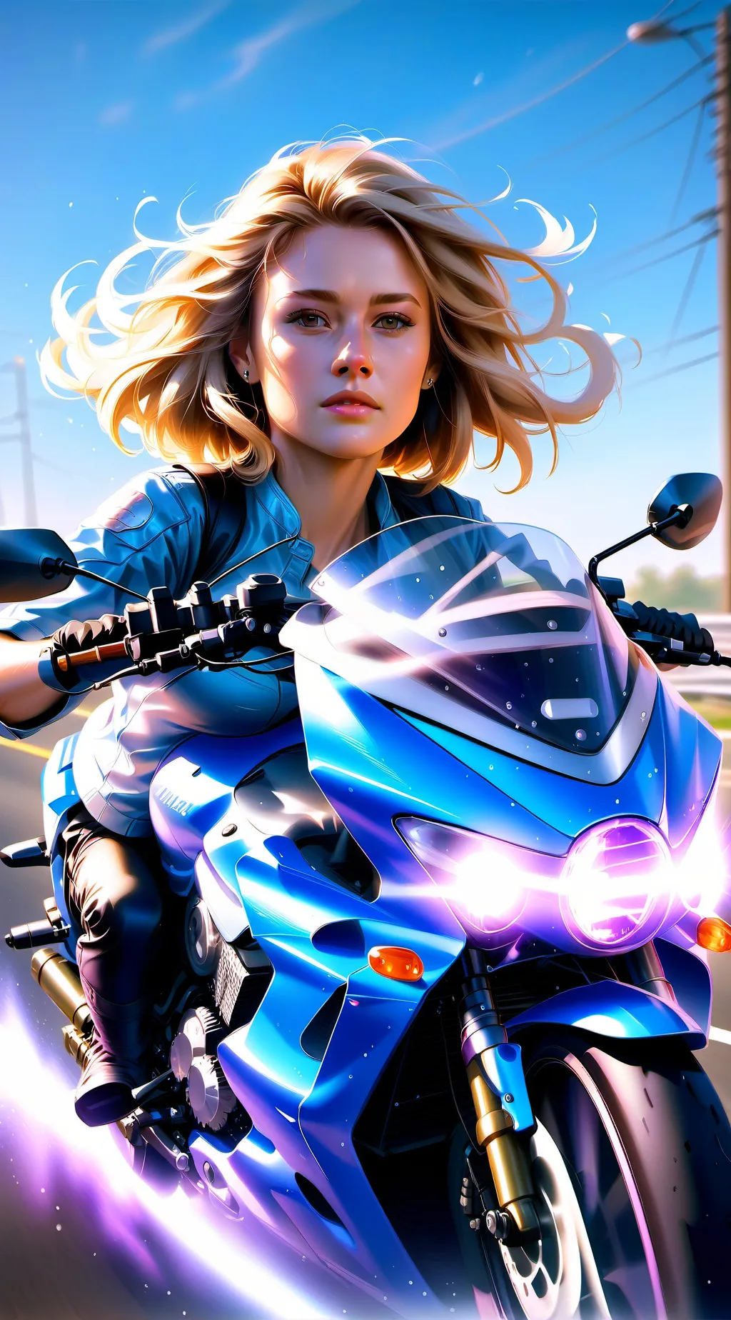 ai character: Grace background