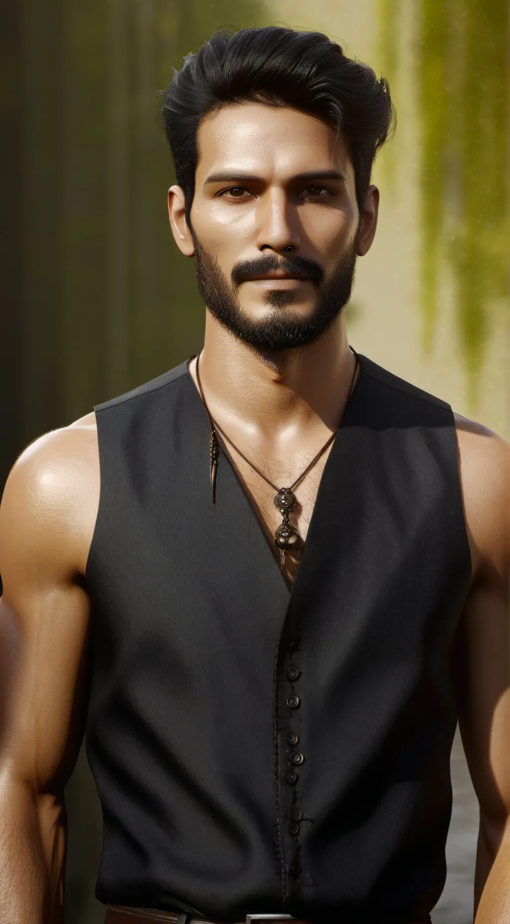 ai character: Max background