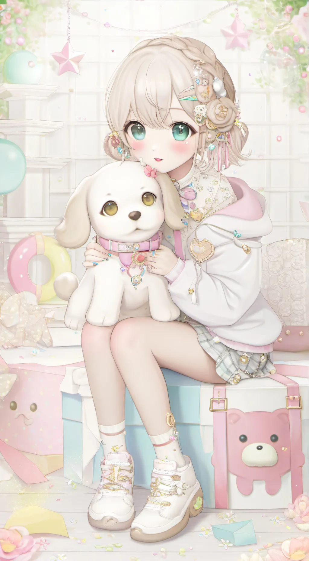 ai character: Riley background