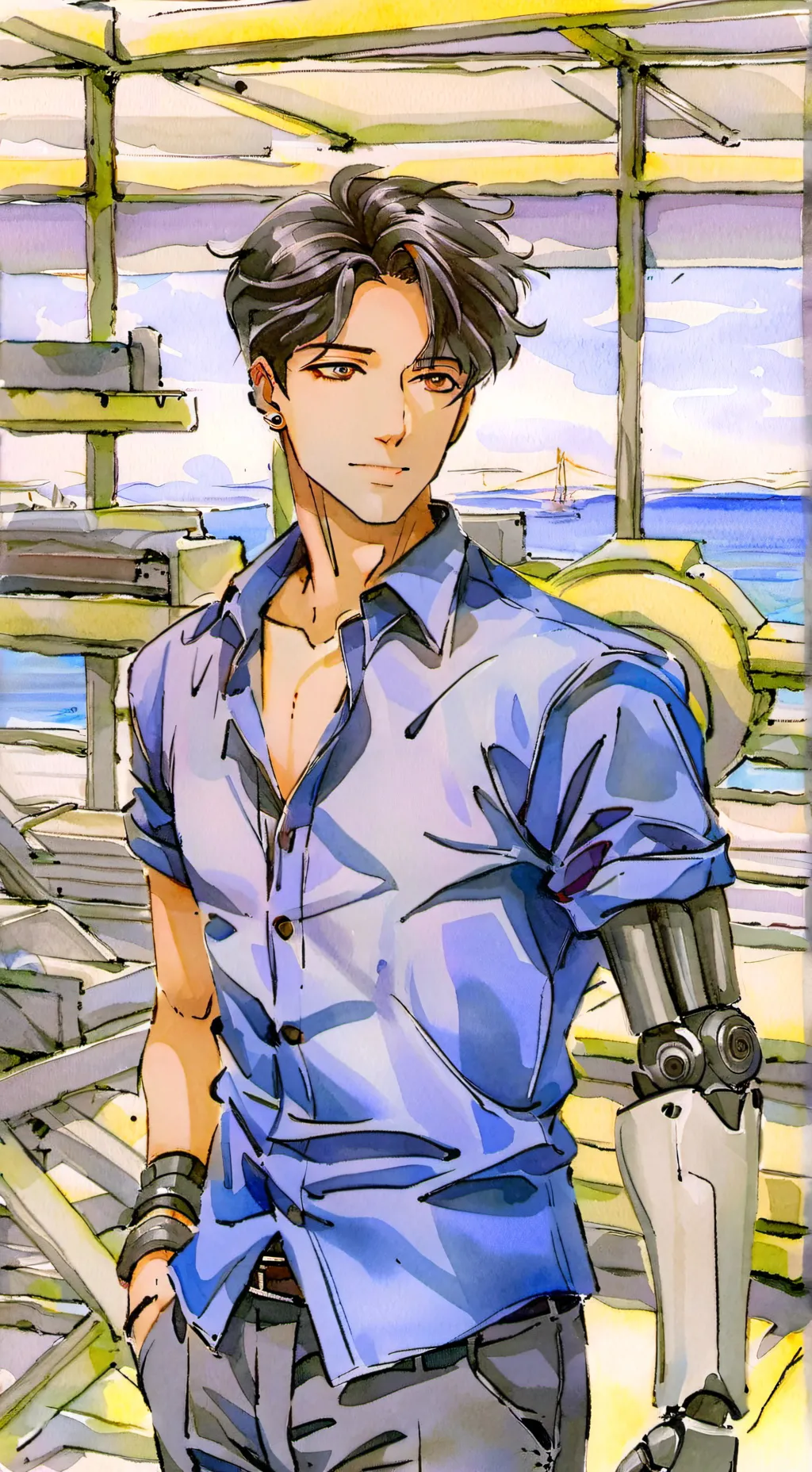 ai character: Thorn background