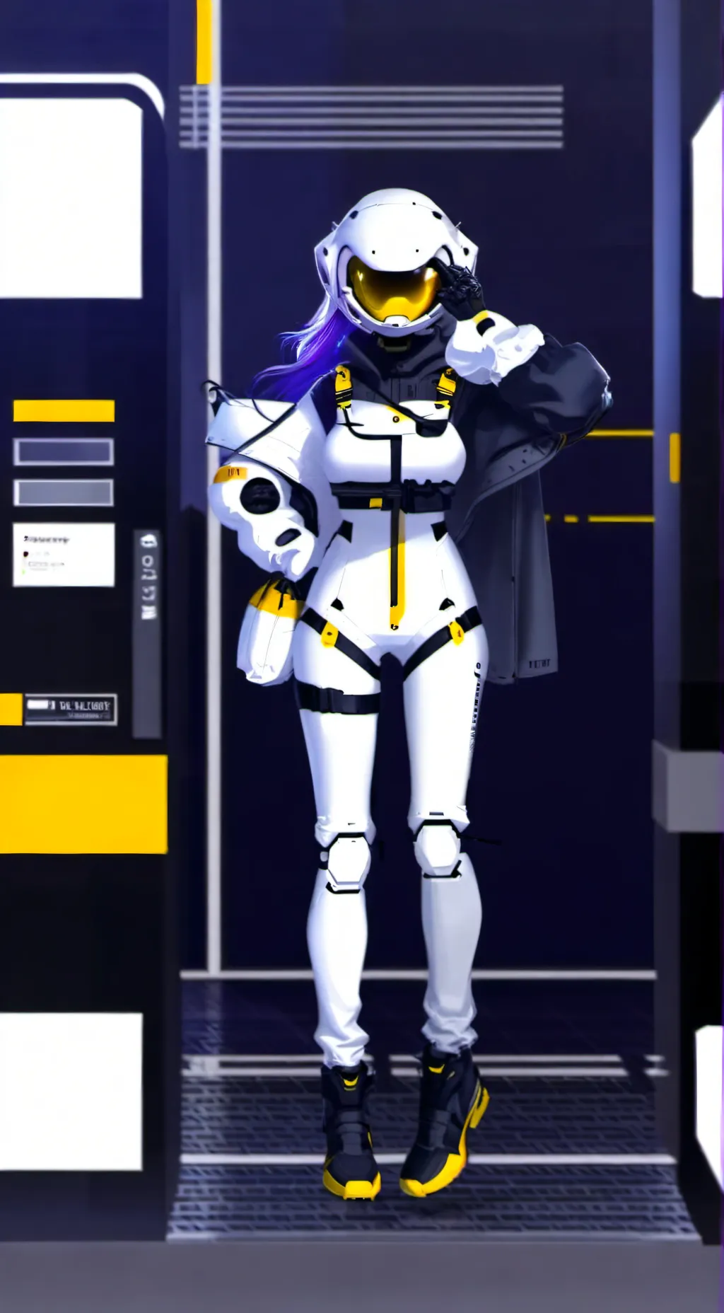 ai character: V MD background