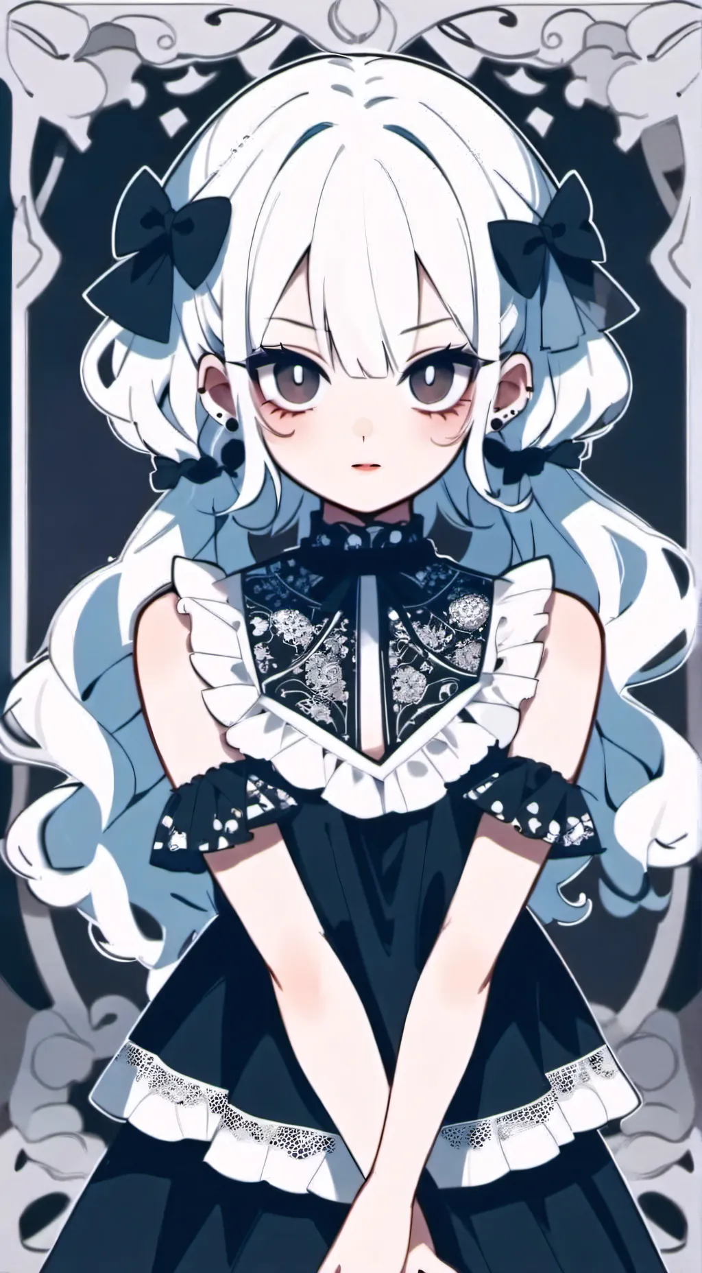 ai character: merlina addams background