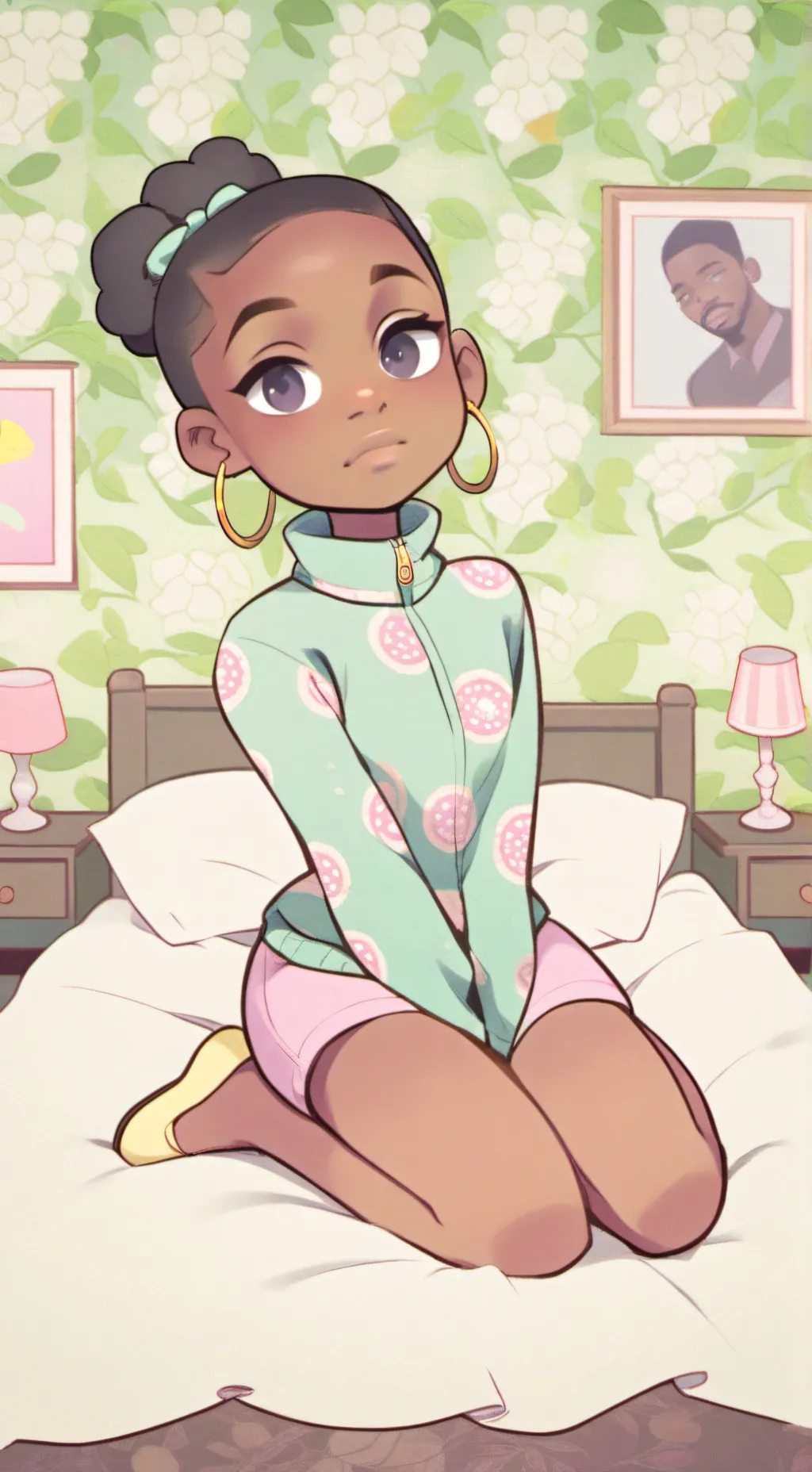 ai character: Rihanna background