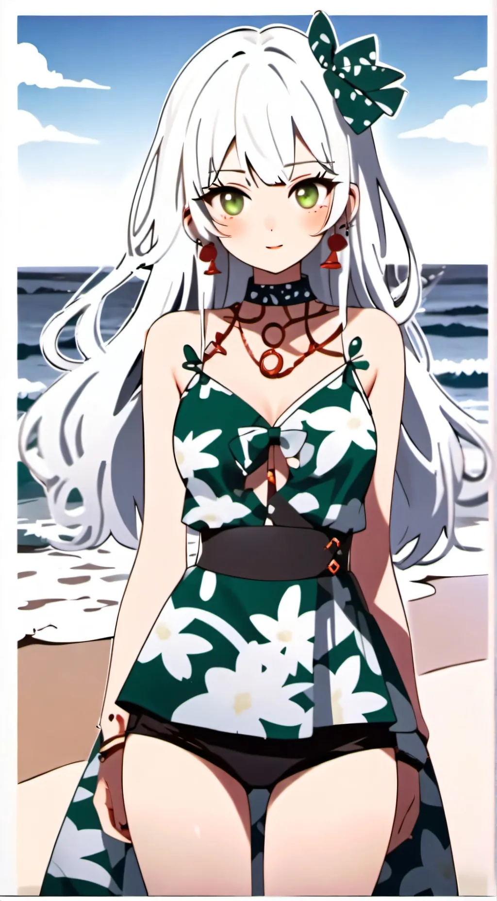 ai character: MHA Island background