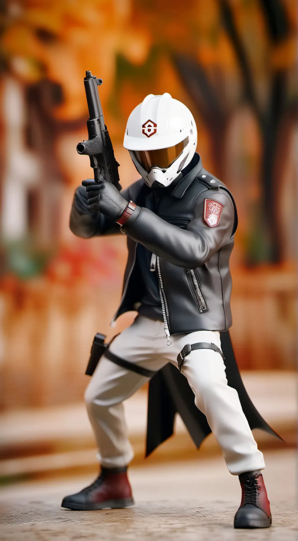 ai character: Jackson rommie  background