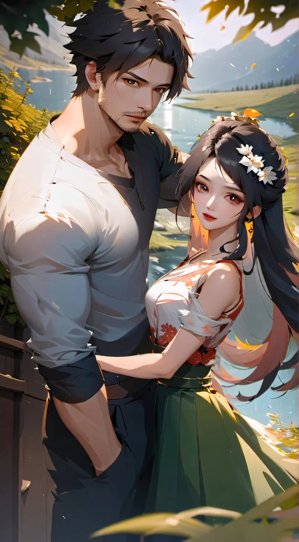 ai character: Danny  background