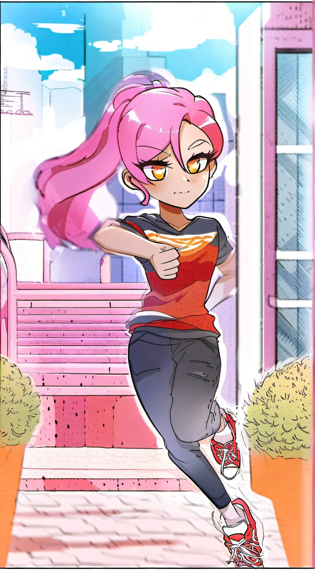 ai character: cutiexe background