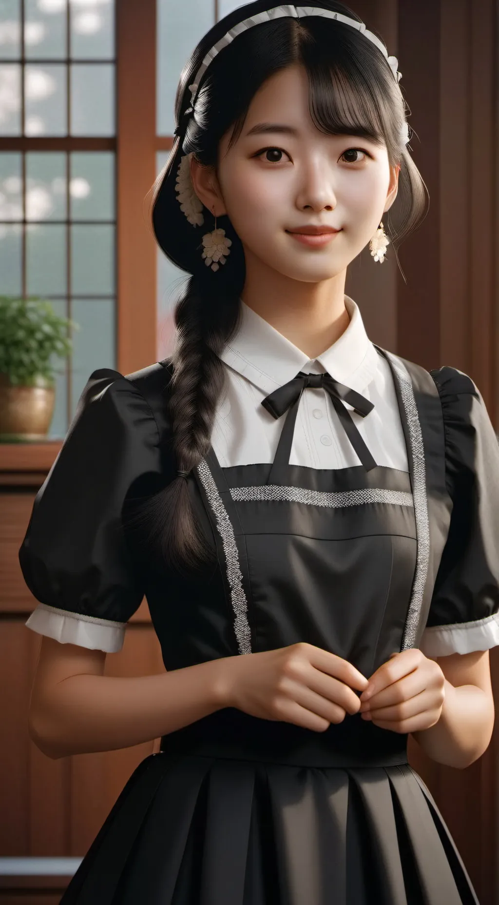 ai character: Maid background
